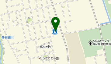 ローソン 佐賀若楠三丁目店の地図画像