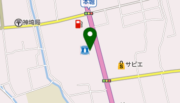 ローソン 神埼本堀店の地図画像