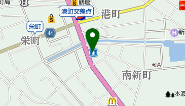 ローソン 天草南新町店の地図画像