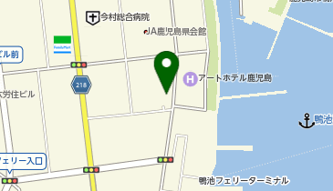 ローソン 鹿児島鴨池新町店の地図画像