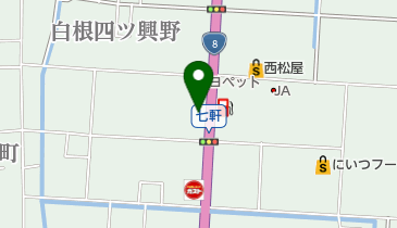 ローソン 新潟白根七軒店の地図画像