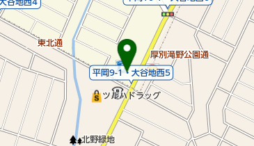 ローソン 札幌大谷地西五丁目店の地図画像