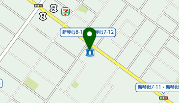ローソン 札幌新琴似7条十二丁目店の地図画像