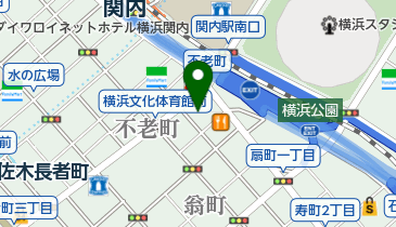 ローソン 横浜不老町一丁目店の地図画像