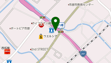 ローソン 市原八幡店の地図画像