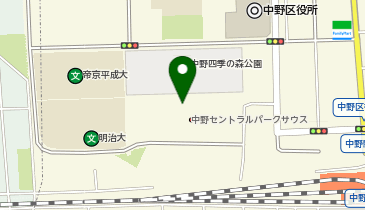 ローソン H中野セントラルパークサウス店の地図画像