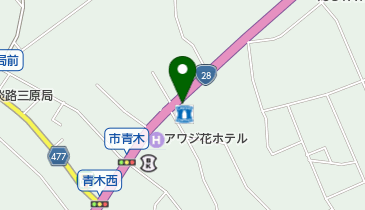 ローソン 南あわじ市青木店の地図画像