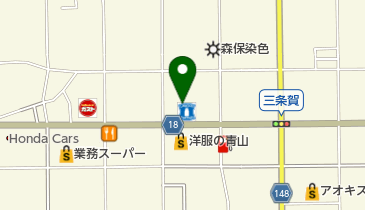 ローソン 一宮三条道東店の地図画像