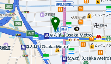 ローソン 難波二丁目店の地図画像