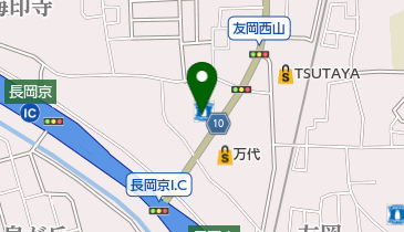 ローソン 長岡京インター店の地図画像