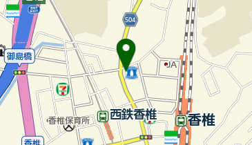 ローソン 福岡香椎駅前店の地図画像