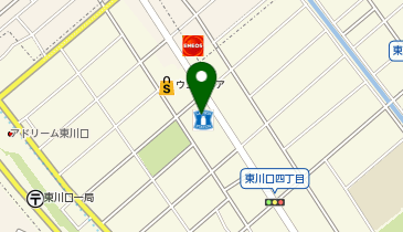 ローソン 東川口四丁目店の地図画像