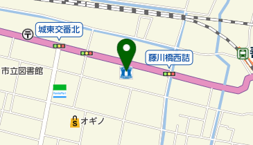 ローソン 甲府城東三丁目店の地図画像