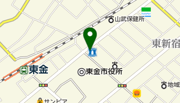 ローソン 東金市役所前店の地図画像
