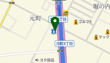 ローソン 小牧元町三丁目店の地図画像