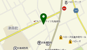 ローソン 丸亀津森町店の地図画像