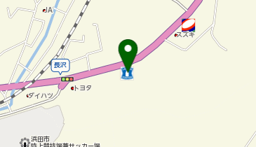 ローソン 浜田長沢店の地図画像