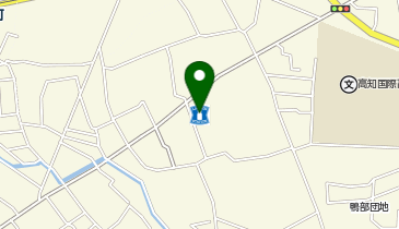 ローソン 高知鴨部三丁目店の地図画像