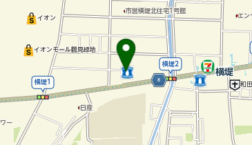 ローソン 横堤四丁目店の地図画像