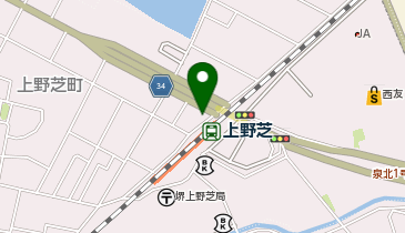 ローソン 上野芝駅前店の地図画像