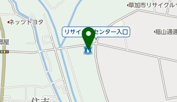 ローソン 草加稲荷一丁目店の地図画像