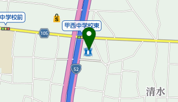 ローソン 南アルプス清水店の地図画像
