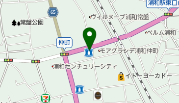 ローソン 浦和仲町店の地図画像