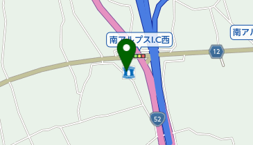 ローソン 南アルプスインター店の地図画像