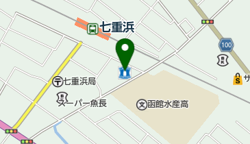 ローソン 北斗七重浜二丁目店の地図画像