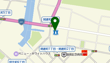 ローソン 留萌栄町店の地図画像