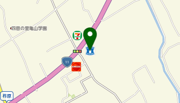 ローソン 丸亀柞原町店の地図画像