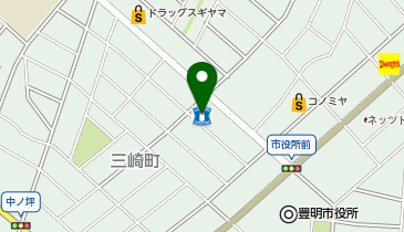 ローソン 豊明三崎町店の地図画像