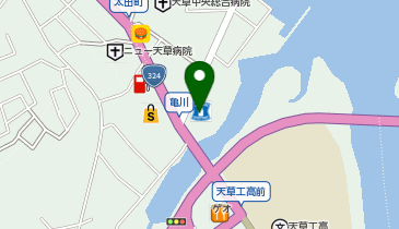 ローソン 天草中央総合病院前店の地図画像