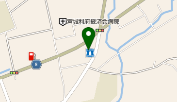 ローソン 利府森郷店の地図画像