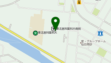 ローソン 東北医科薬科大学病院店の地図画像