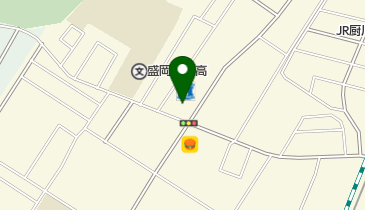 ローソン 盛岡大学附属高校前店の地図画像