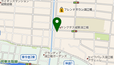 ローソン 城東永田四丁目店の地図画像