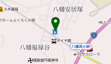 ローソン 八幡福禄谷店の地図画像