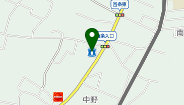 ローソン 中野西条店の地図画像