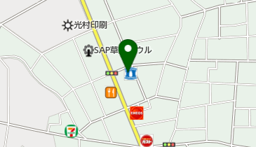 ローソン 草加松江六丁目店の地図画像