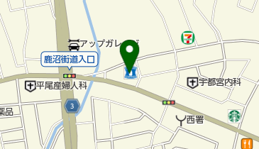 ローソン 宇都宮鶴田二丁目店の地図画像