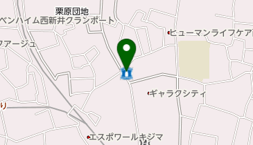 ローソン 足立栗原一丁目店の地図画像