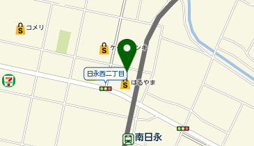 ローソン 四日市日永西二丁目店の地図画像