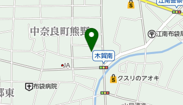 ローソン 江南木賀町店の地図画像