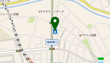 ローソン 鴫野東二丁目店の地図画像