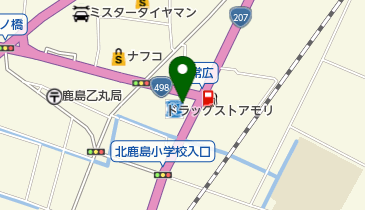 ローソン 鹿島常広店の地図画像