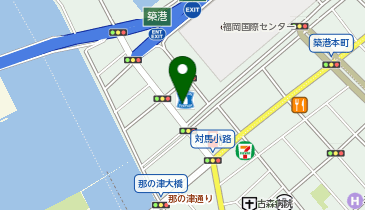 ローソン 博多築港本町店の地図画像