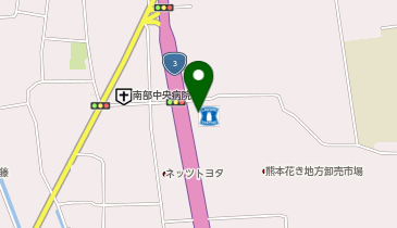 ローソン 熊本南高江五丁目店の地図画像