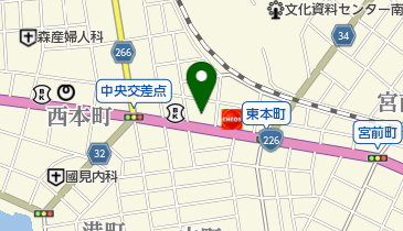 ローソン 枕崎東本町店の地図画像