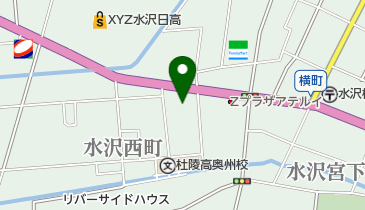 ローソン 奥州水沢西町店の地図画像